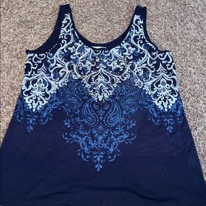 Jeweled Maurices tank top